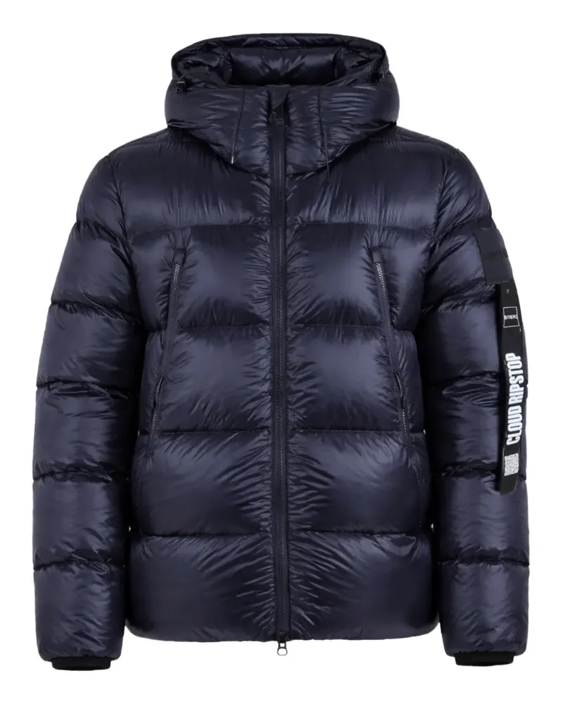 OUTHERE Gefütterte Kapuzenjacke - Blau Blau