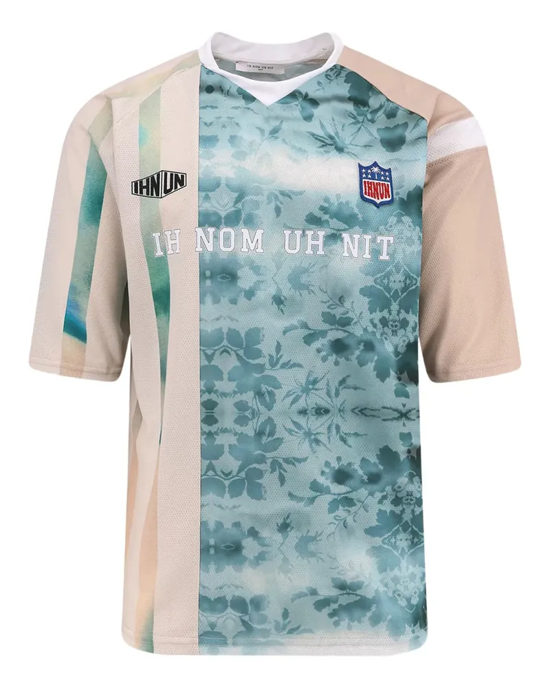 IH NOM UH NIT T-Shirt mit Logo-Patch - Grün Grün