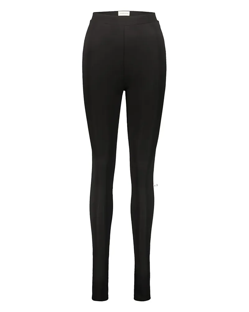 Alexandre Vauthier Leggings mit Kontrasteinsätzen - Schwarz Schwarz