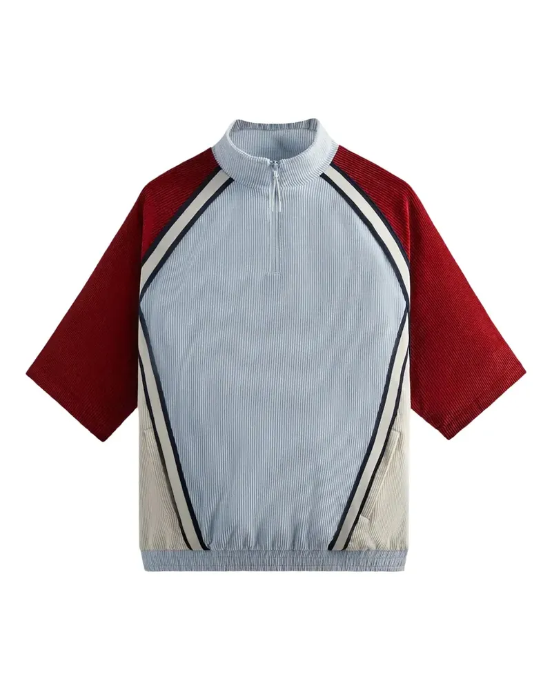 KITH Linden Retro quarter-zip sweatshirt - Blau Blau