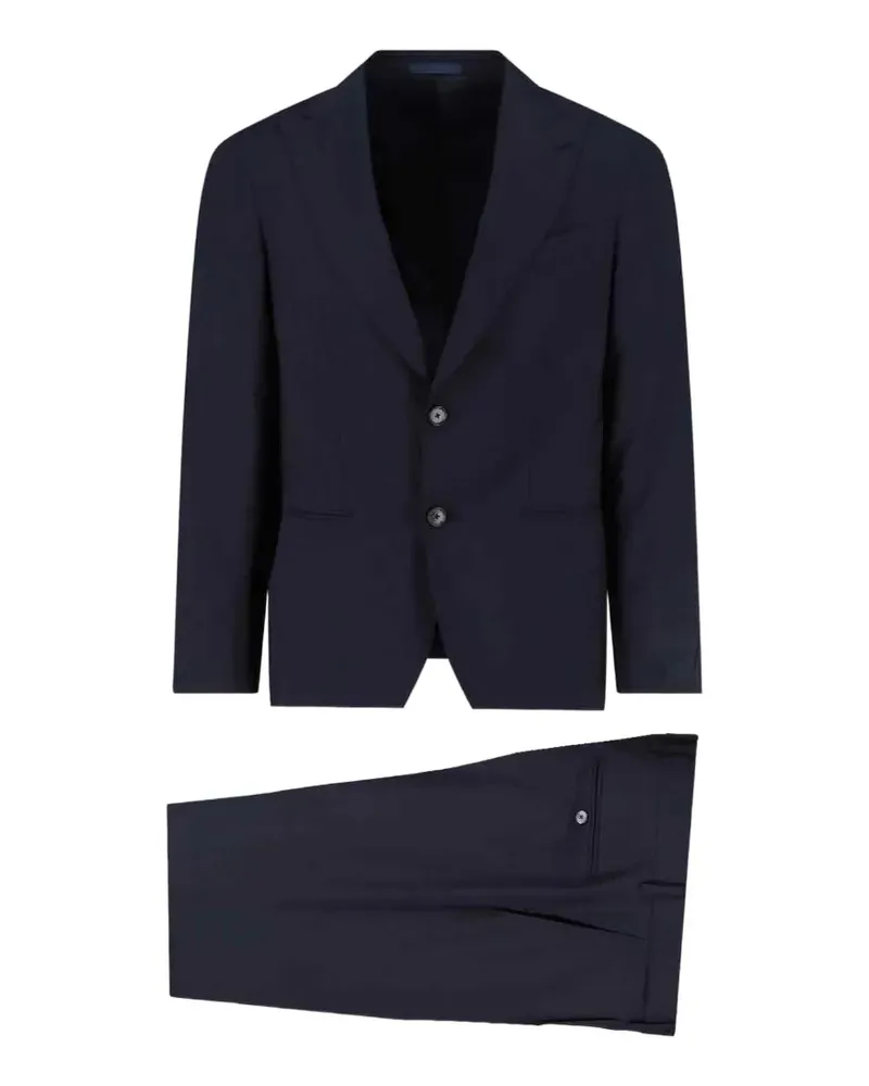 Caruso single-breasted suit - Blau Blau