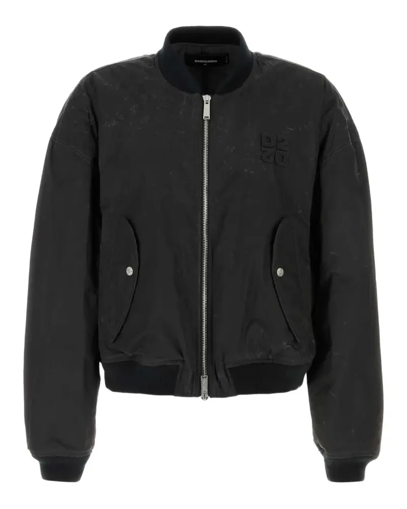 Dsquared2 waxed ball bomber jacket - Grau Grau