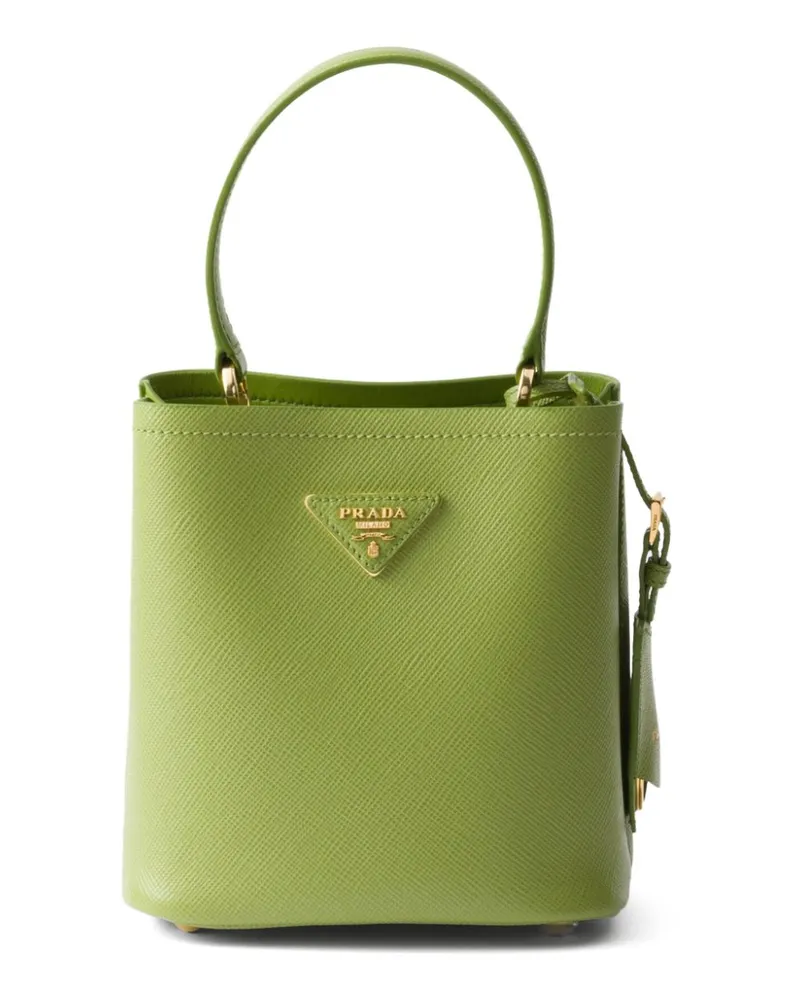 Prada Panier Mini-Tasche - Grün Grün