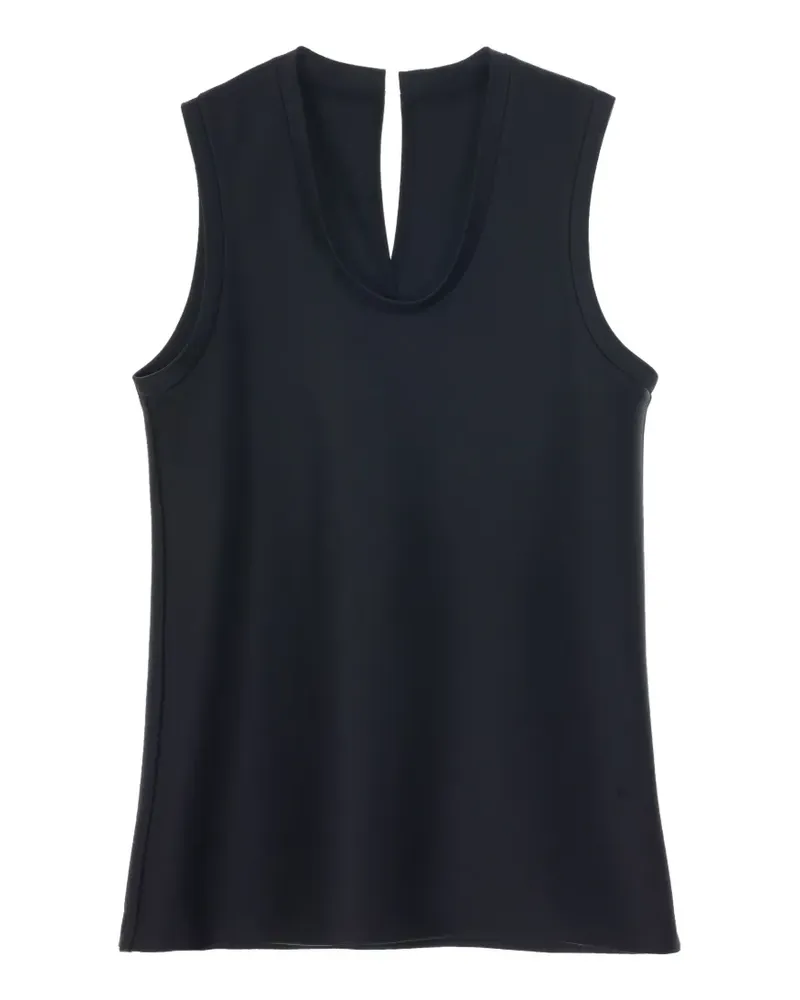 Carven Ärmeloses Oberteil - Schwarz Schwarz