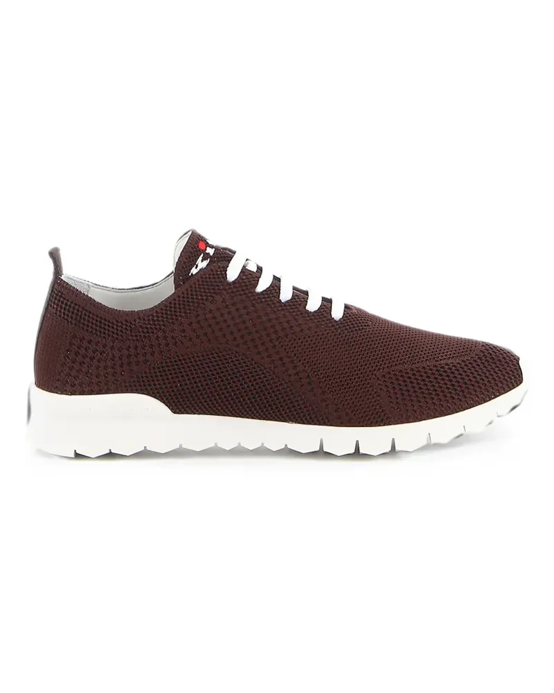 Kiton knit lace-up sneakers - Braun Braun
