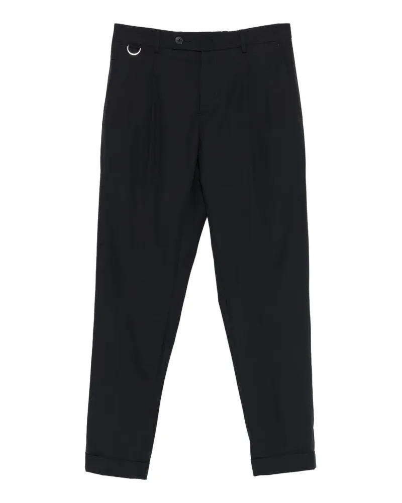 Low Brand pleated trousers - Blau Blau