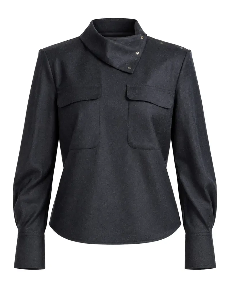 Petar Petrov Easy Order wool sweatshirt - Grau Grau