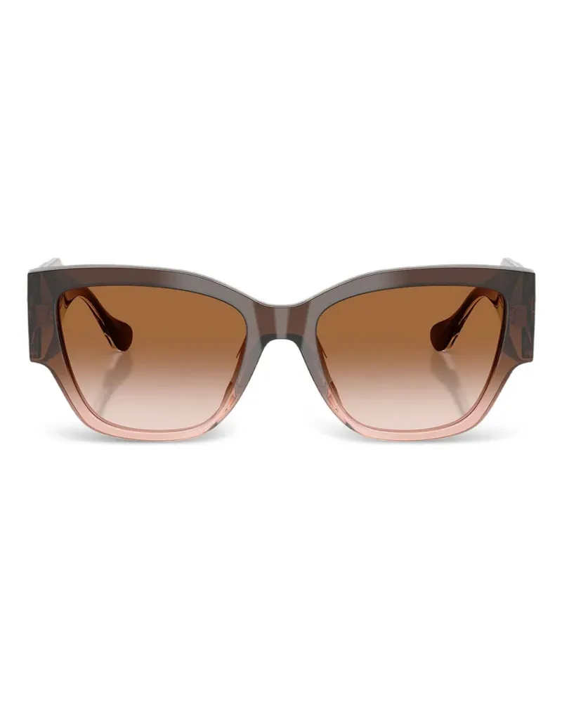 Versace geometric-frame sunglasses - Braun Braun