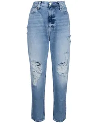 Calvin Klein Jeans im Distressed-Look Blau