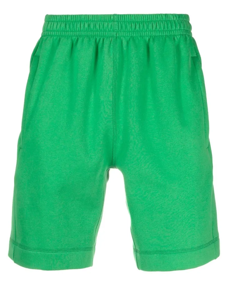 STYLAND x notRainProof Joggingshorts mit Logo-Patch - Grün Grün