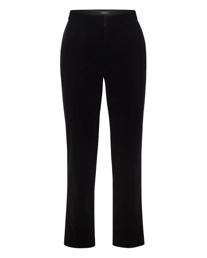 Fabiana Filippi Hose aus Samt - Schwarz Schwarz