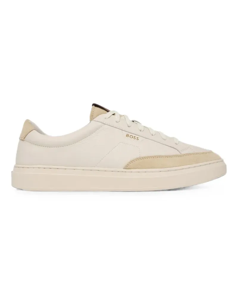 HUGO BOSS Sneakers mit Logo-Print - Nude Nude