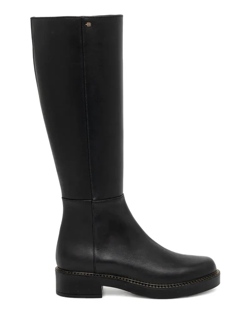 Baldinini platform knee-high boots - Schwarz Schwarz