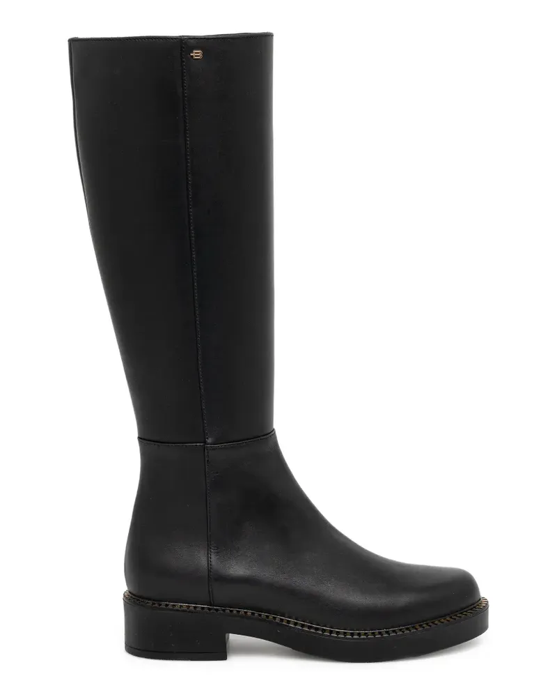 Baldinini platform knee-high boots - Schwarz Schwarz