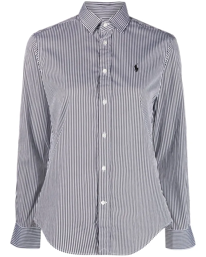 Ralph Lauren Hemd mit Logo - Schwarz Schwarz