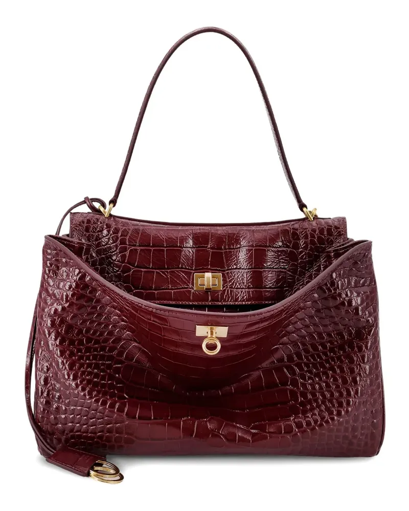 Balenciaga Kleine Rodeo Schultertasche - Rot Rot