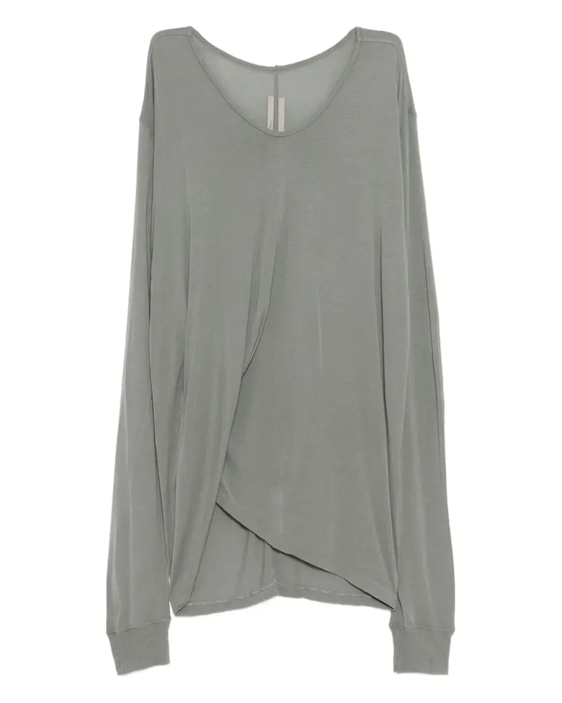 Rick Owens Hiked T-Shirt - Grau Grau