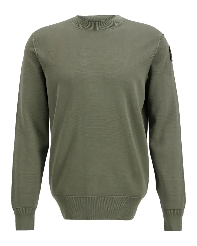 Parajumpers Pullover mit Logo-Patch - Grün Grün