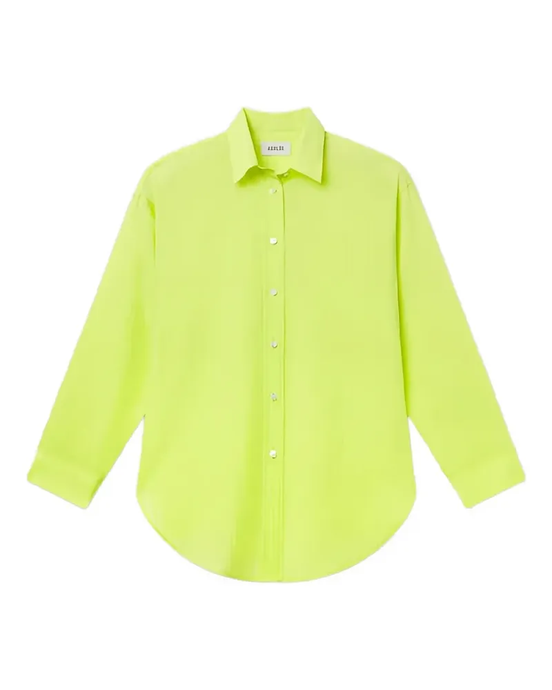 AGOLDE Sona striped shirt - Grün Grün