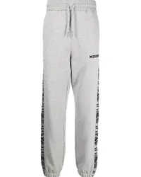 Missoni Jogginghose mit Zickzackstreifen Grau