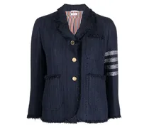 Tweed-Jacke mit Streifen