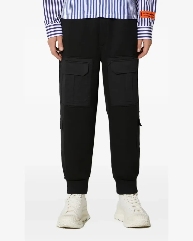 Neil Barrett cargo-pocket trousers - Schwarz Schwarz