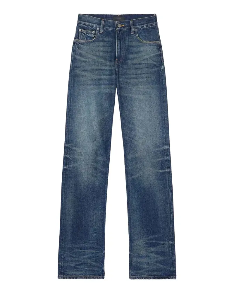 Haikure Ausgeblichene Straight-Leg-Jeans - Blau Blau