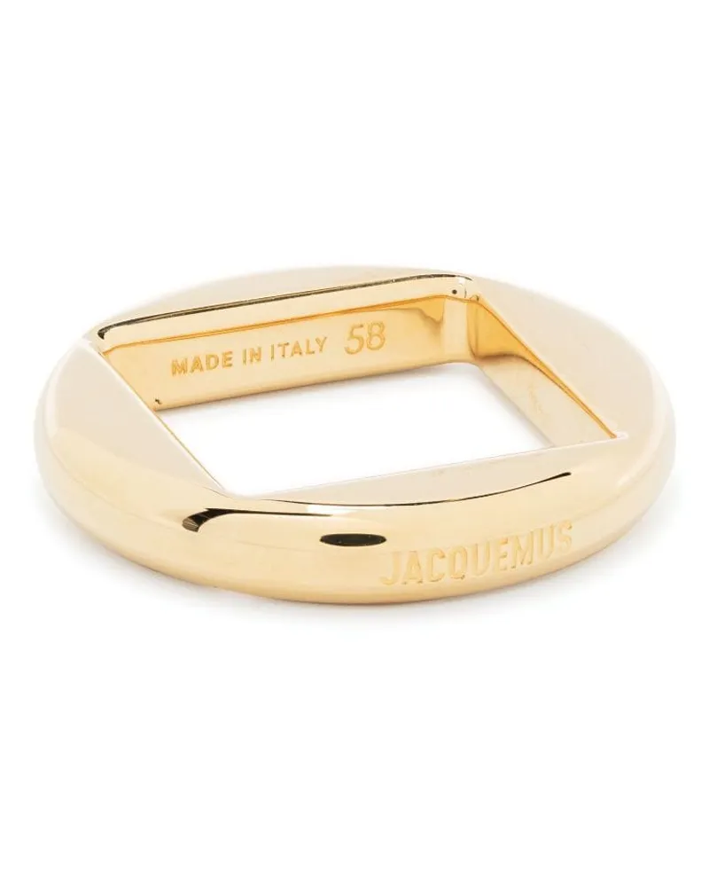 Jacquemus La Bague Rond Ring Gold