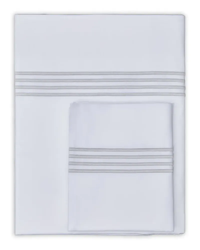 Thom Browne stripe bedding - Weiß Weiß