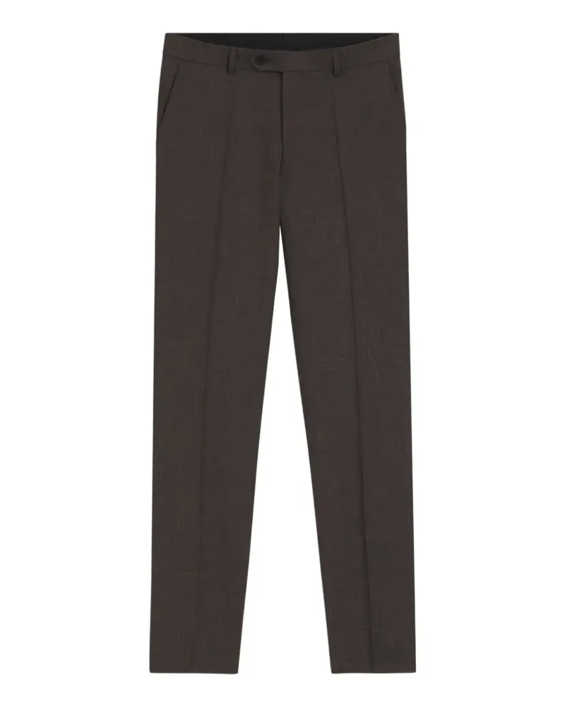 HUGO BOSS x Beckham Hose mit Knöpfen - Braun Braun