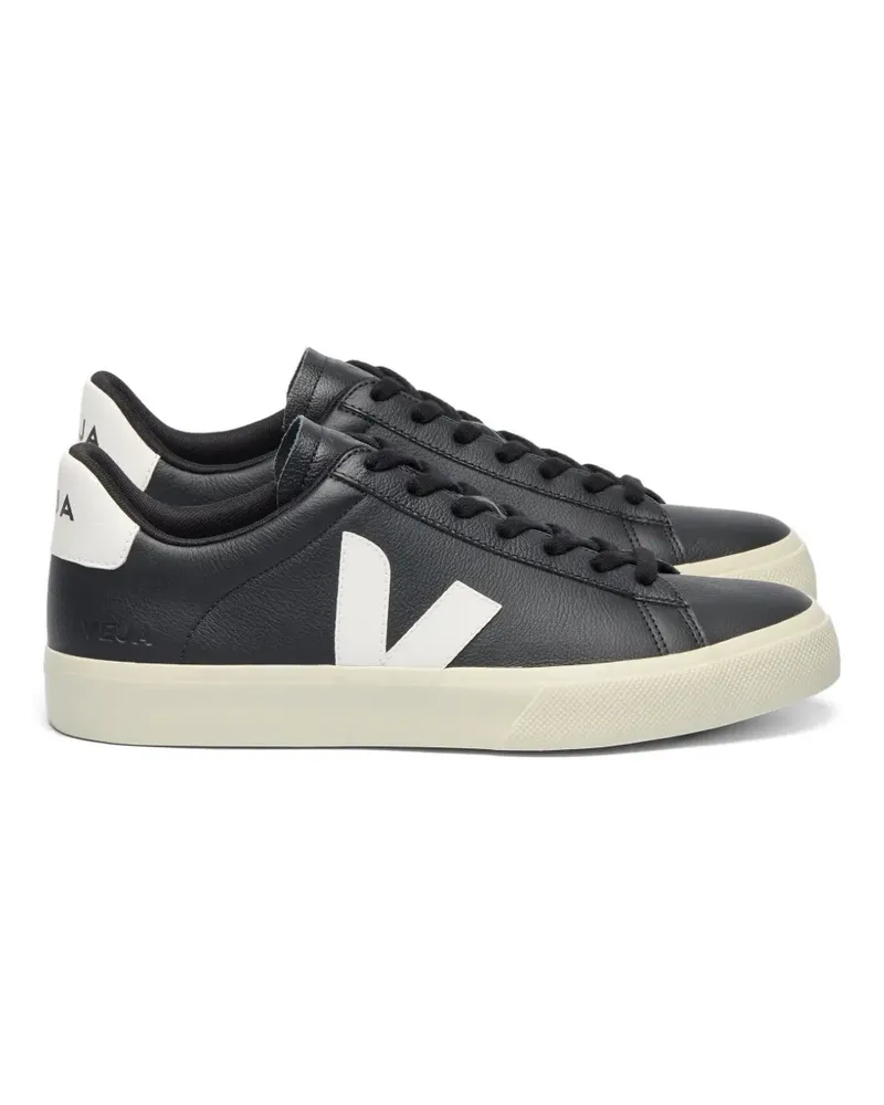 VEJA Campo logo-patch sneakers - Schwarz Schwarz