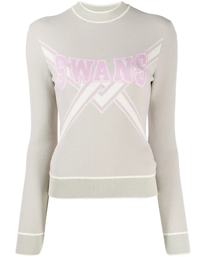 OFF-WHITE Swans' Pullover - Nude Nude