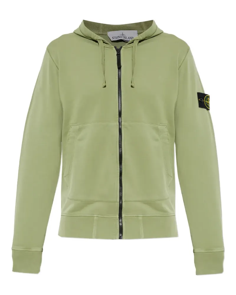 Stone Island Kapuzenjacke mit Reißverschluss - Grün Grün