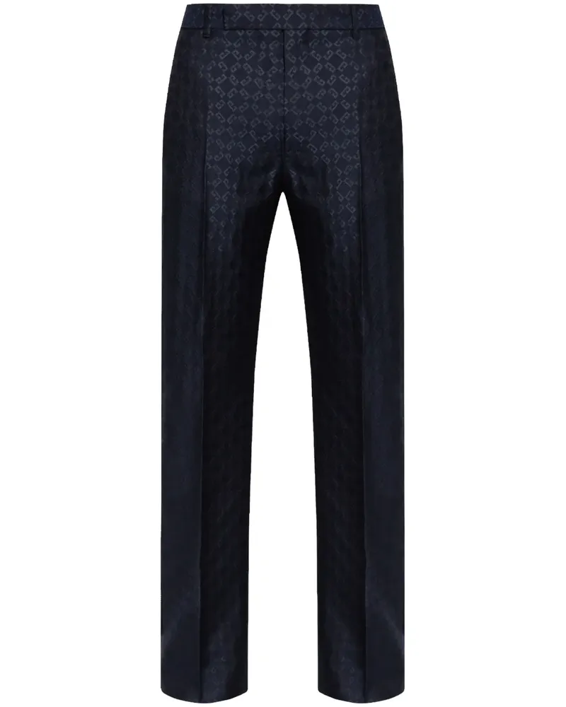 Givenchy Hose mit GG-Jacquard - Blau Blau