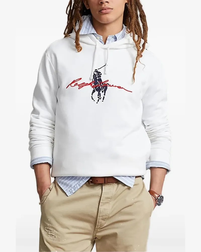 Ralph Lauren Hoodie aus Fleece - Weiß Weiß