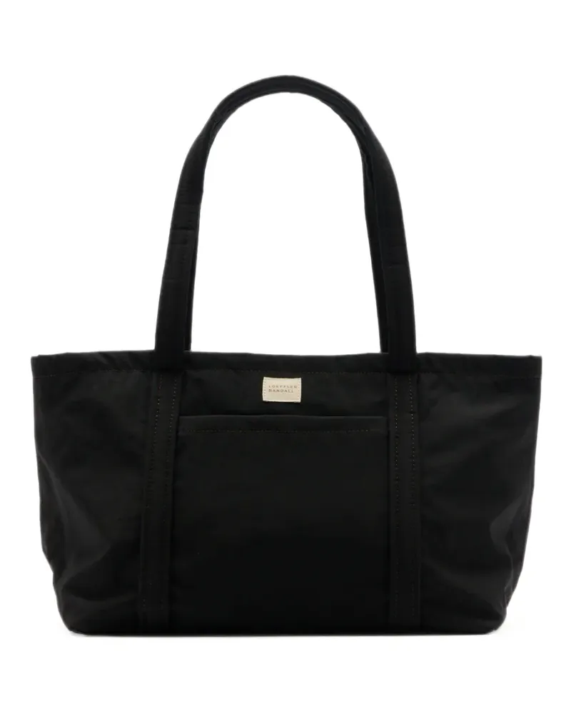 Loeffler Randall Mira logo-patch tote bag - Schwarz Schwarz
