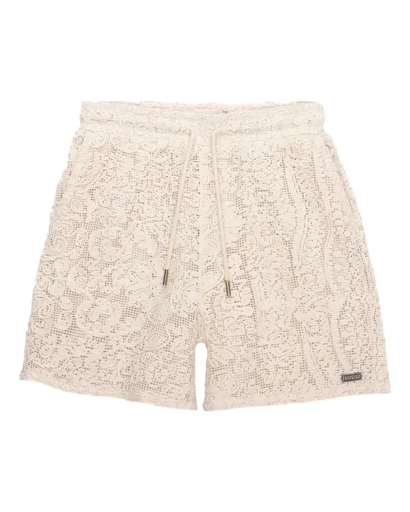 Honor The Gift Mind Maze shorts - Nude Nude