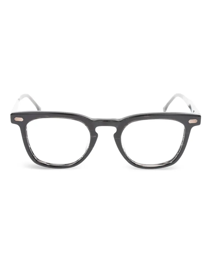 OAMC Wayfarer Brille mit eckigem Gestell - Schwarz Schwarz