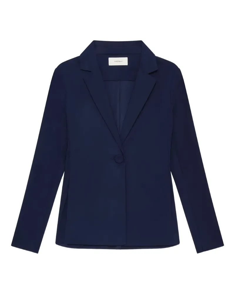 Maliparmi single-breasted jersey jacket - Blau Blau
