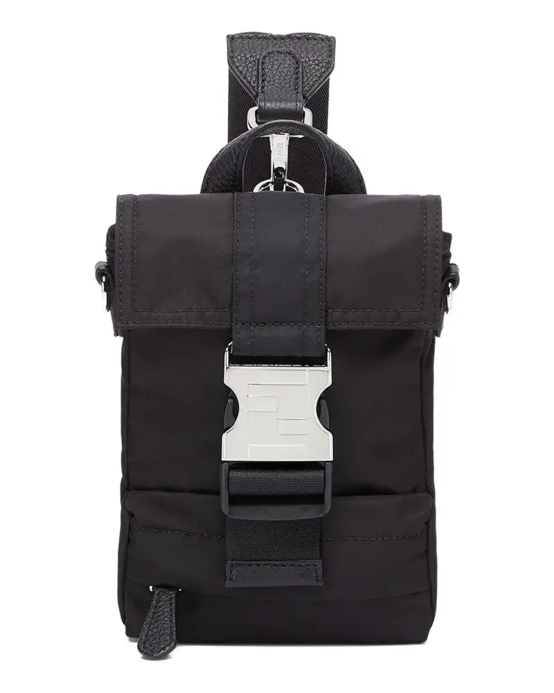 Fendi Mini ness Rucksack - Schwarz Schwarz