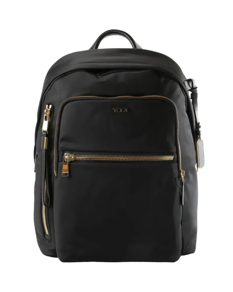 Tumi Rucksack mit Reißverschluss - Schwarz Schwarz