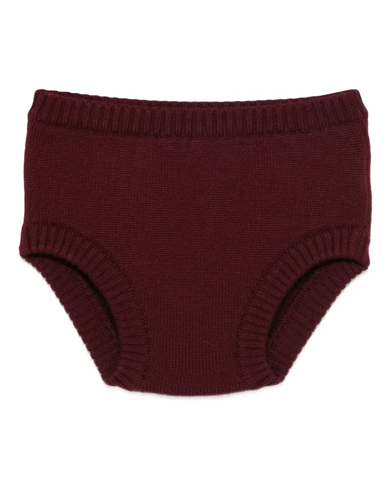 Rowen Rose Gestrickte Shorts - Violett Violett