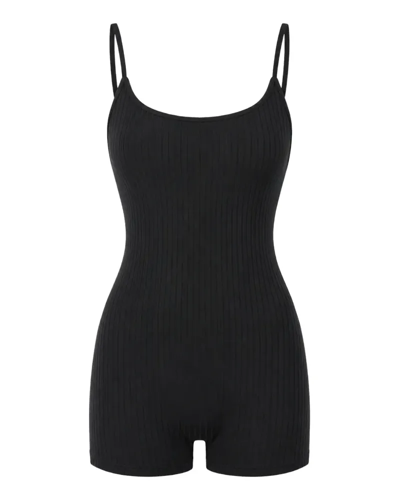 Rip Curl Jane ribbed-knit swimsuit - Schwarz Schwarz