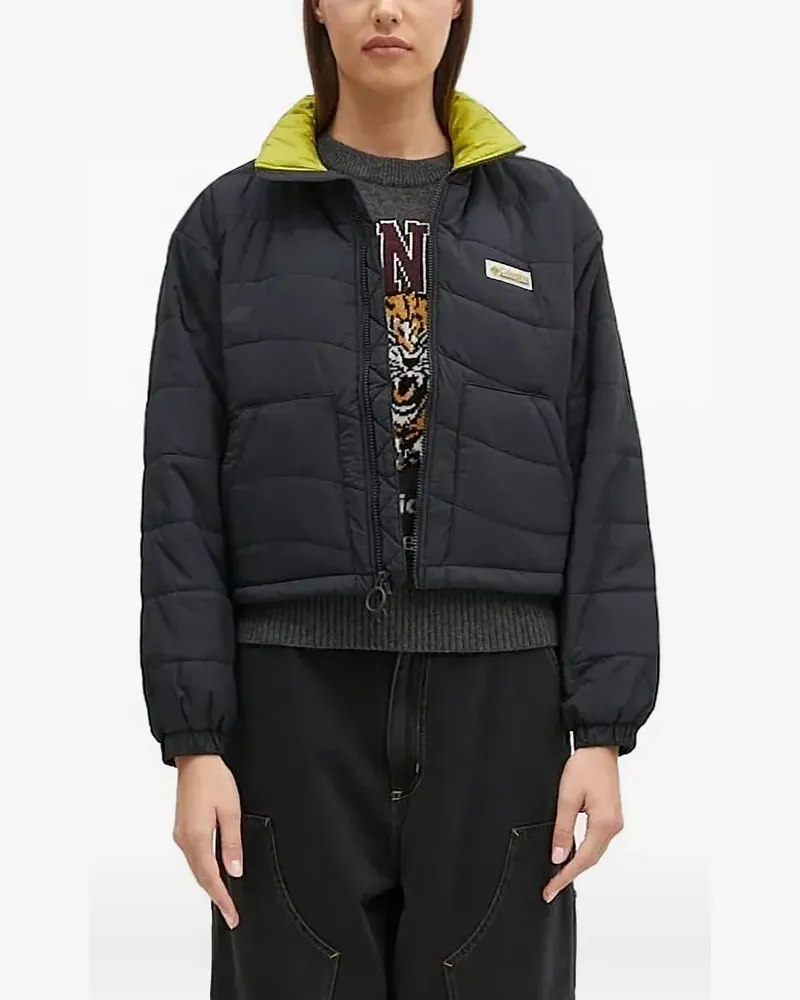 Columbia Sportswear Company Gesteppte Wallowa Cropped-Jacke - Schwarz Schwarz