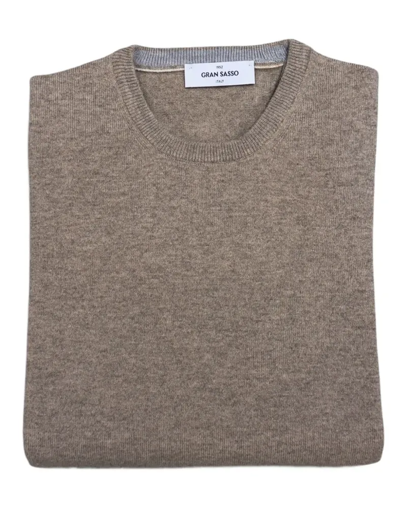 Gran Sasso Pullover mit rundem Ausschnitt - Braun Braun
