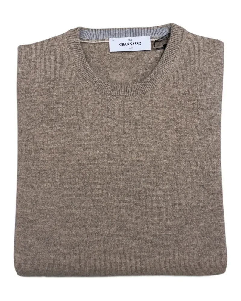 Gran Sasso Pullover mit rundem Ausschnitt - Braun Braun