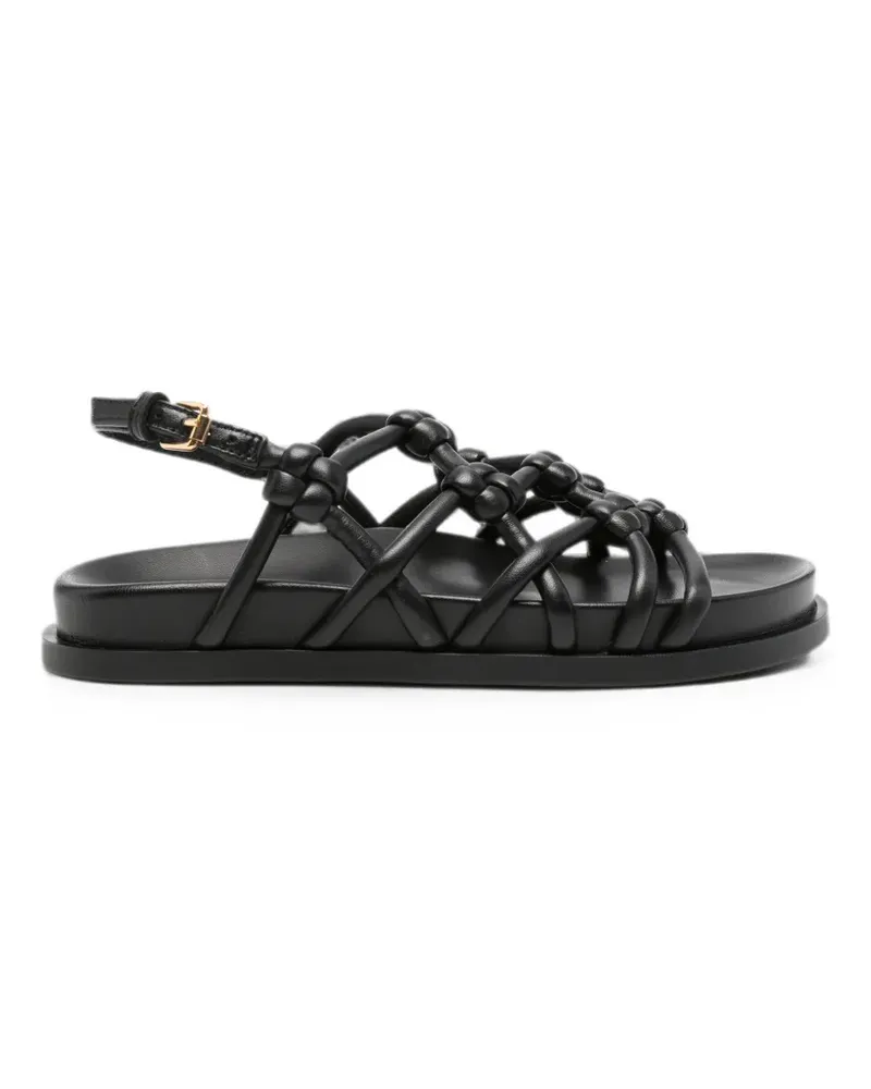 Attilio Giusti Leombruni Cristina Knots Sandalen - Schwarz Schwarz