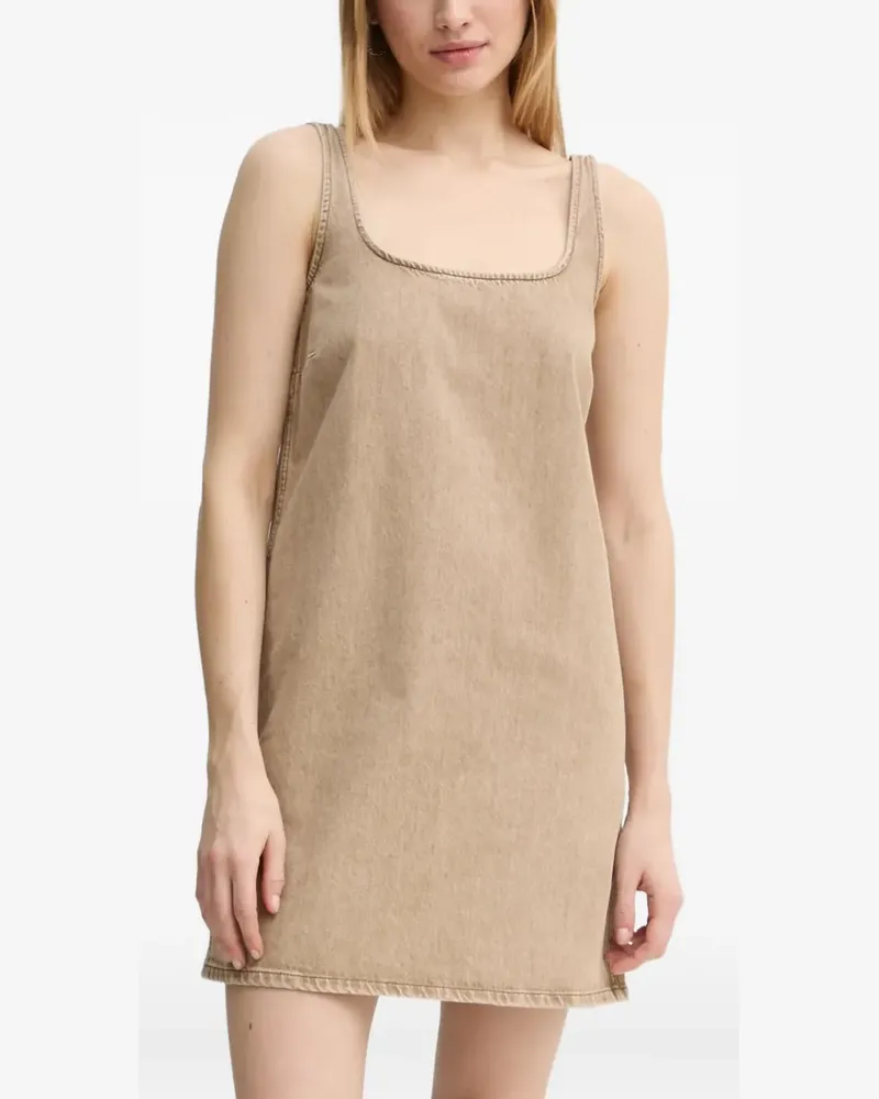 Day Birger et Mikkelsen Kleid mit eckigem Ausschnitt - Nude Nude
