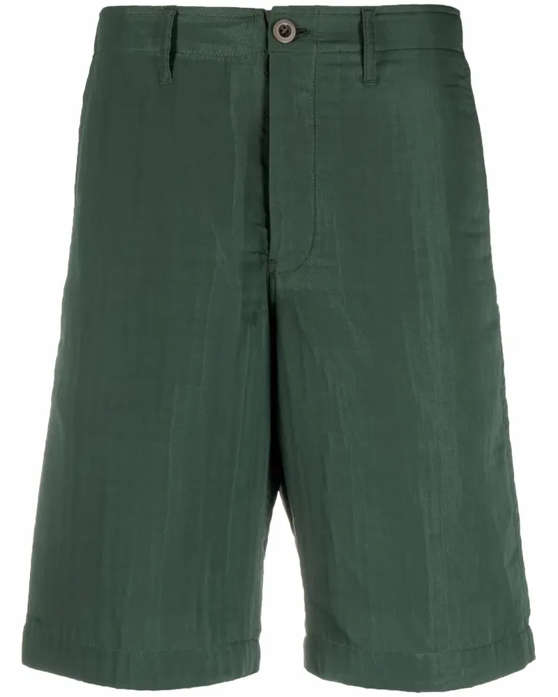 Sacai Bermudas mit Schnallendetail - Grün Grün