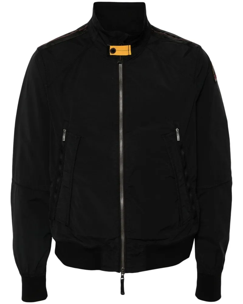Parajumpers Bomberjacke mit Logo-Patch - Schwarz Schwarz